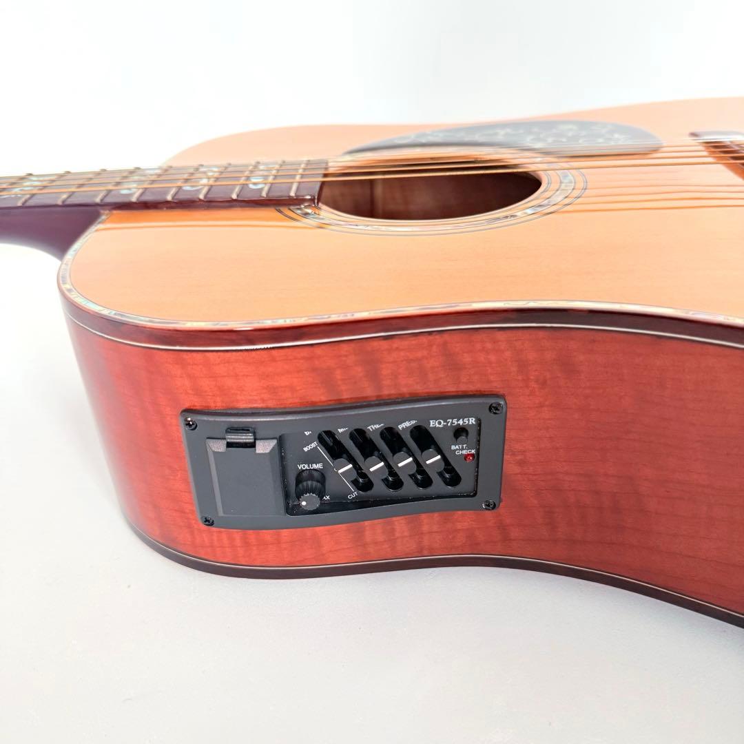 【希少・美品】サムズ工房 豪華手工ギター アコースティックギター エレアコ