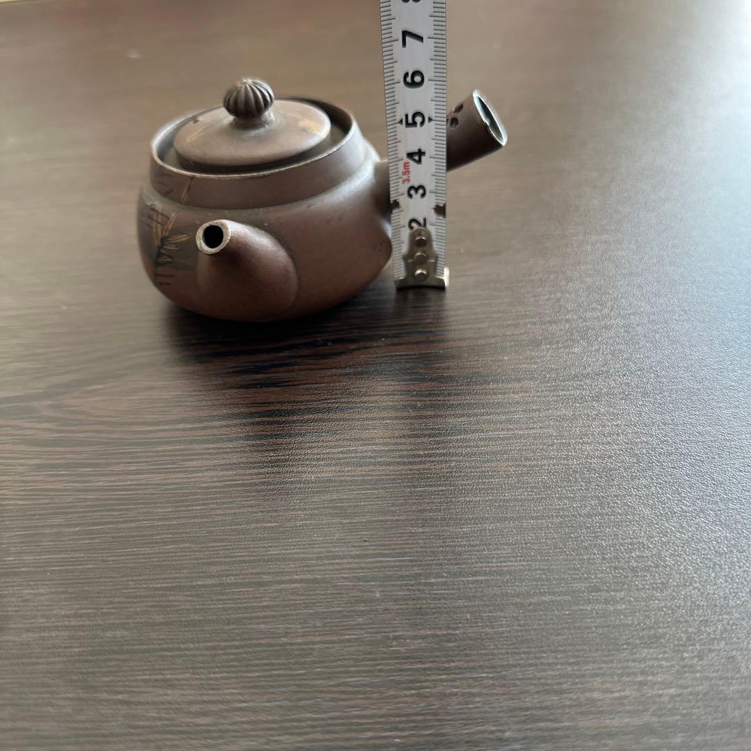 急須　ミニ急須　萬古焼　時代物