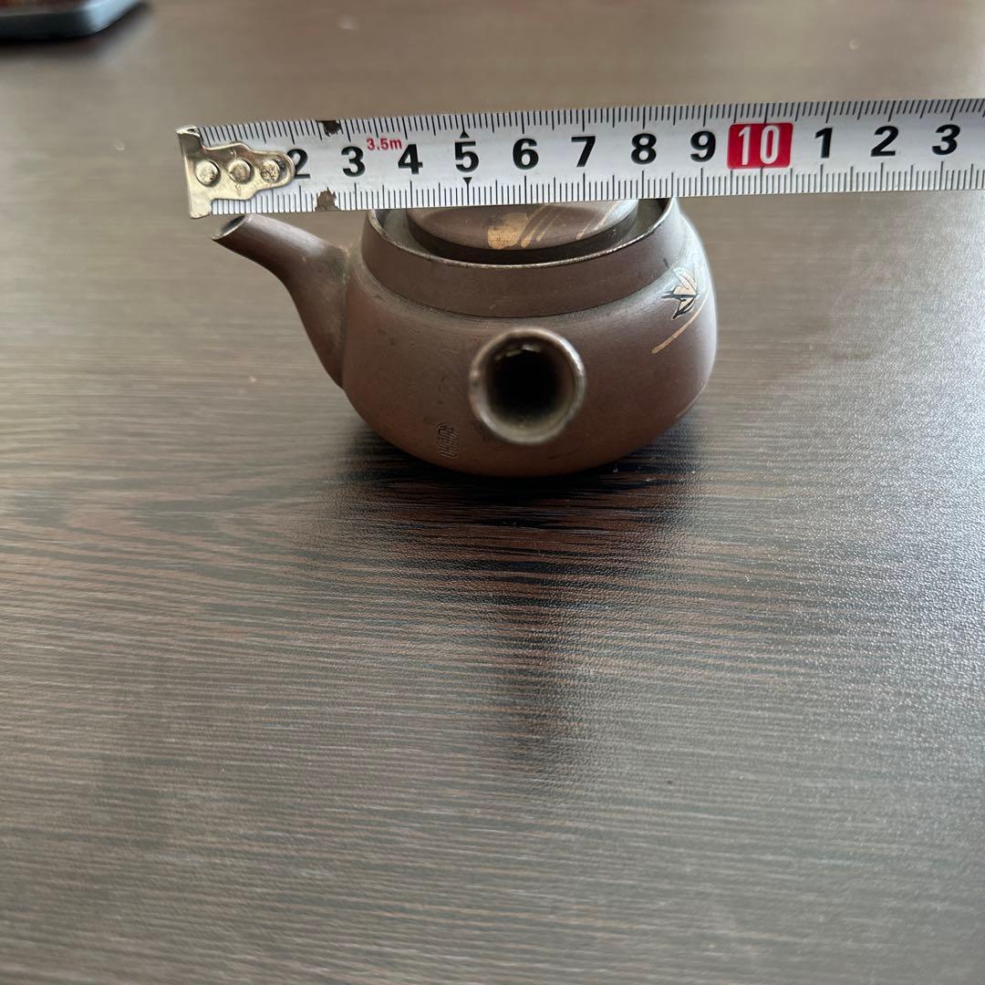 急須　ミニ急須　萬古焼　時代物