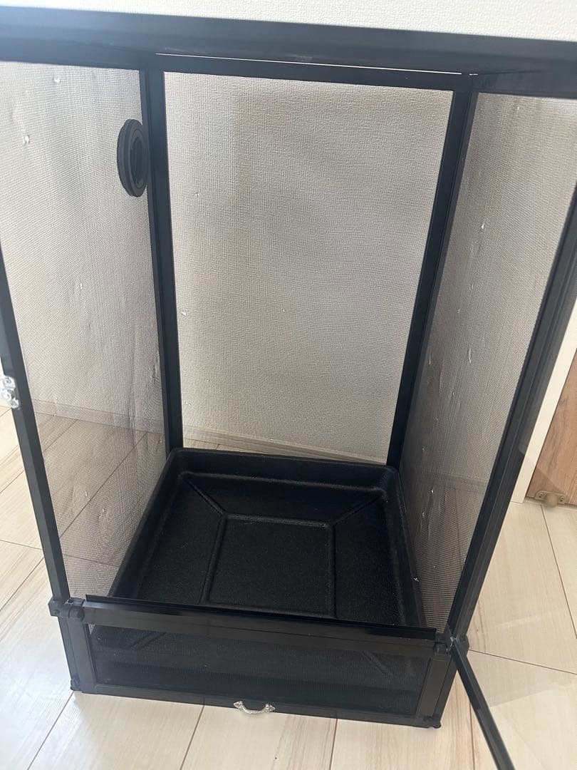 爬虫類　カメレオン　メッシュケージ　42×42×66