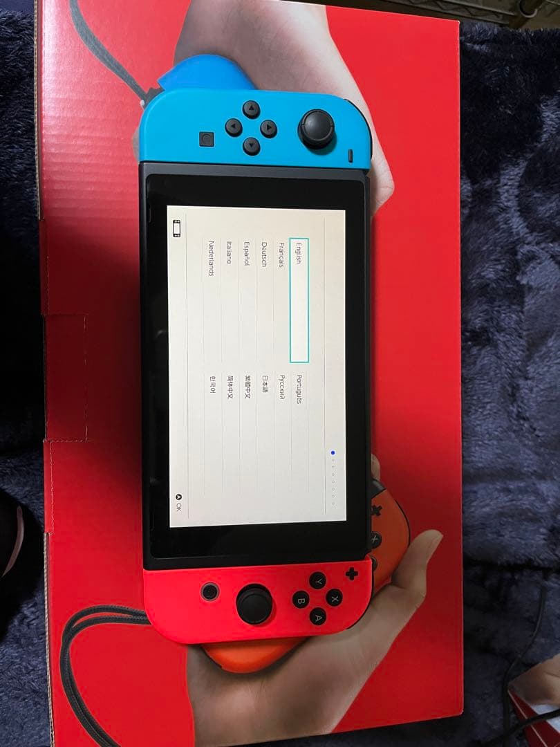 Nintendo Switch 本体 青/赤　ニンテンドースイッチ 本体