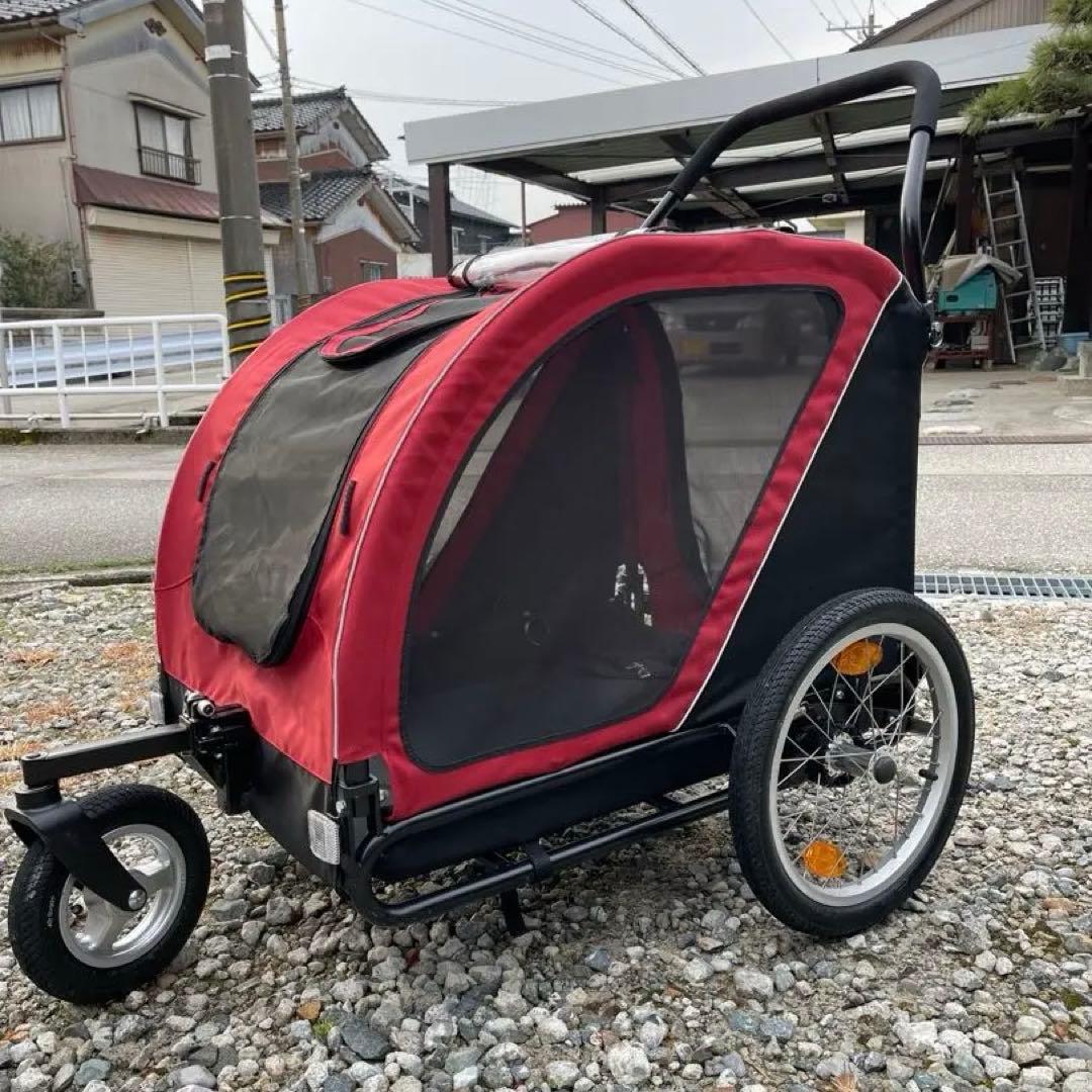 エアーバギーネストバイク✿ タンゴレッド✿ 専用レインカバーもお付けします