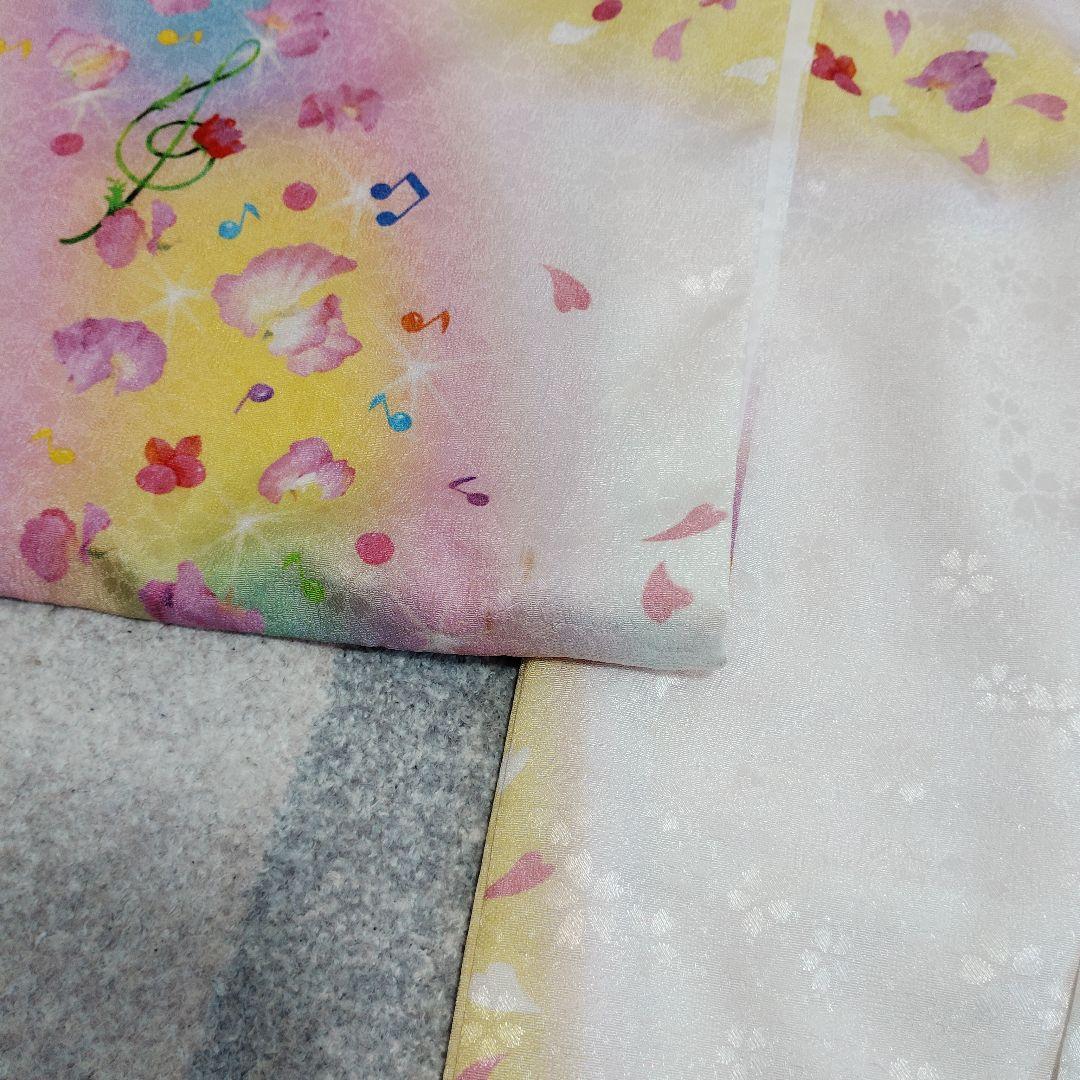 七五三 7歳 永田萌 Moe ブランド 着物 作り帯 バッグ 草履 小物セット