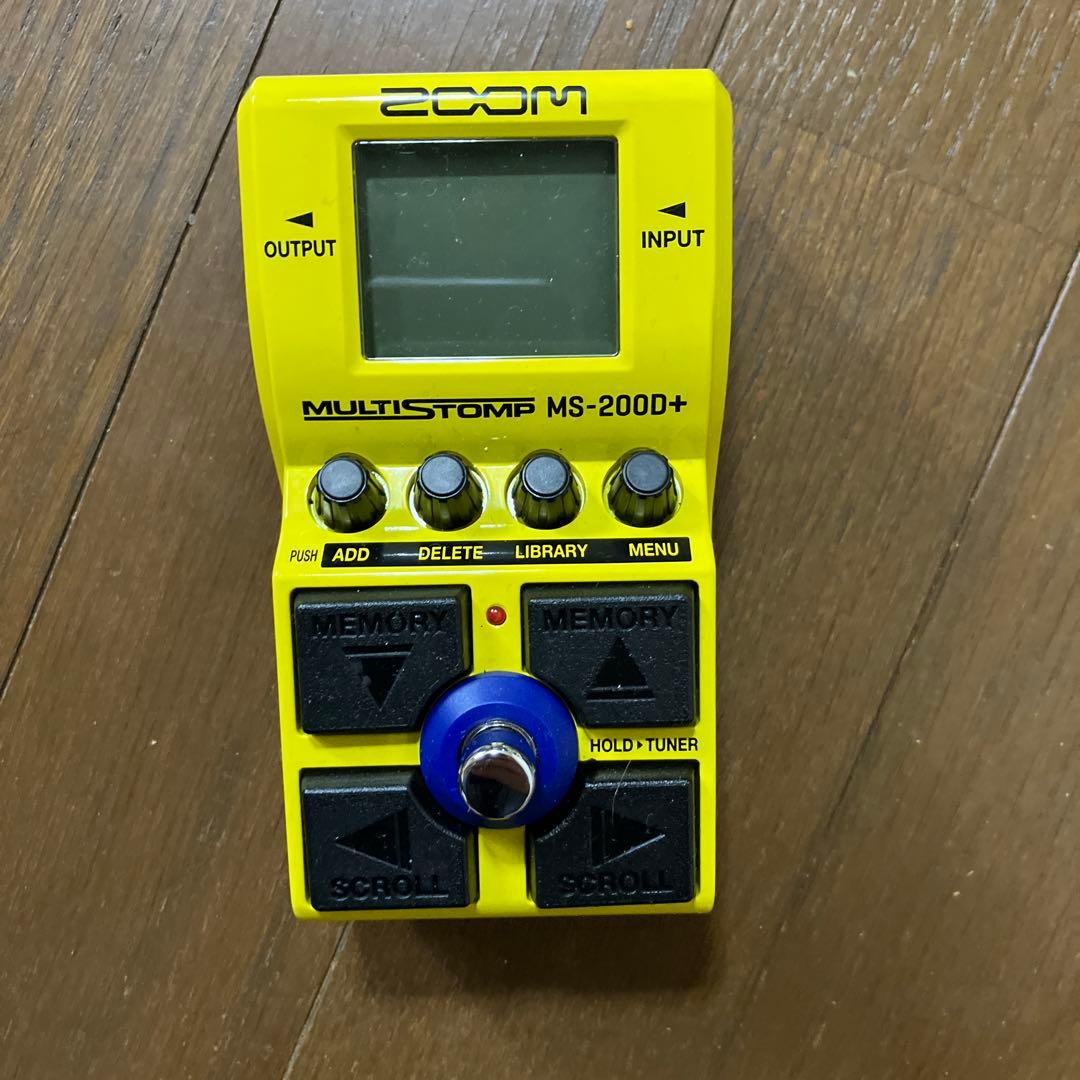 ZOOM MS-200D+ マルチストンプ　マルチエフェクター
