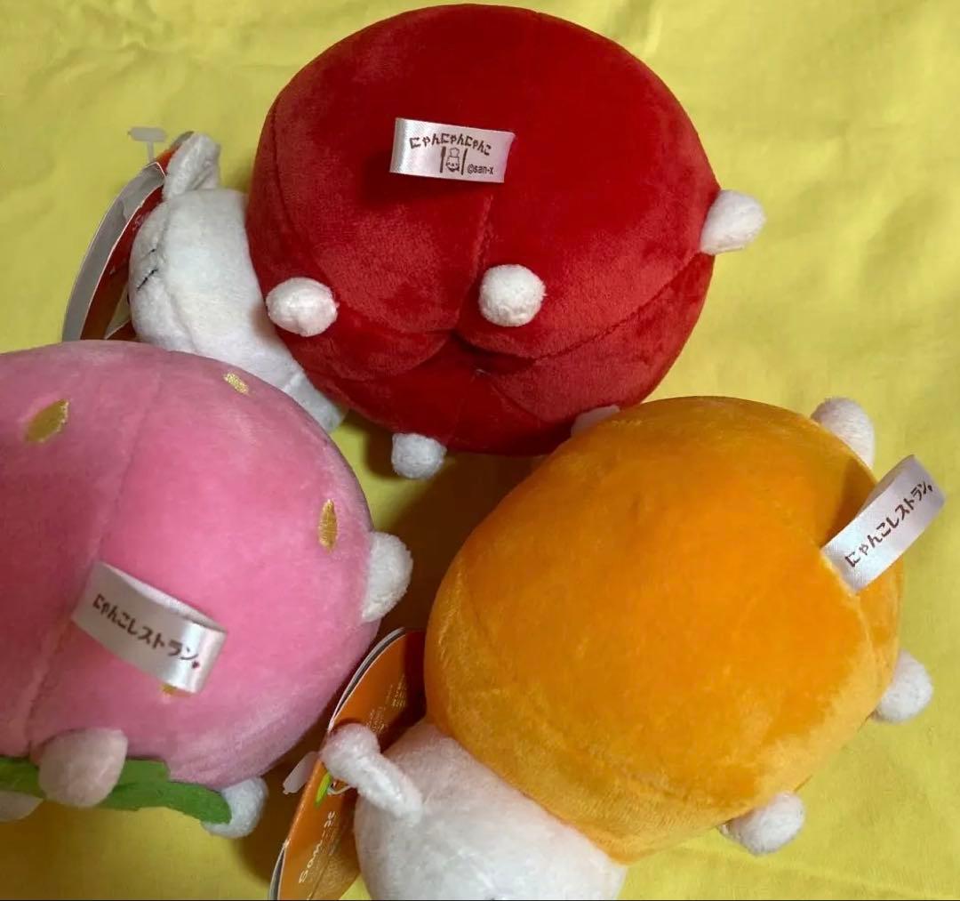 にゃんにゃんにゃんこ　ぬいぐるみ　サンエックス　にゃんこレストラン　バラ売り可能