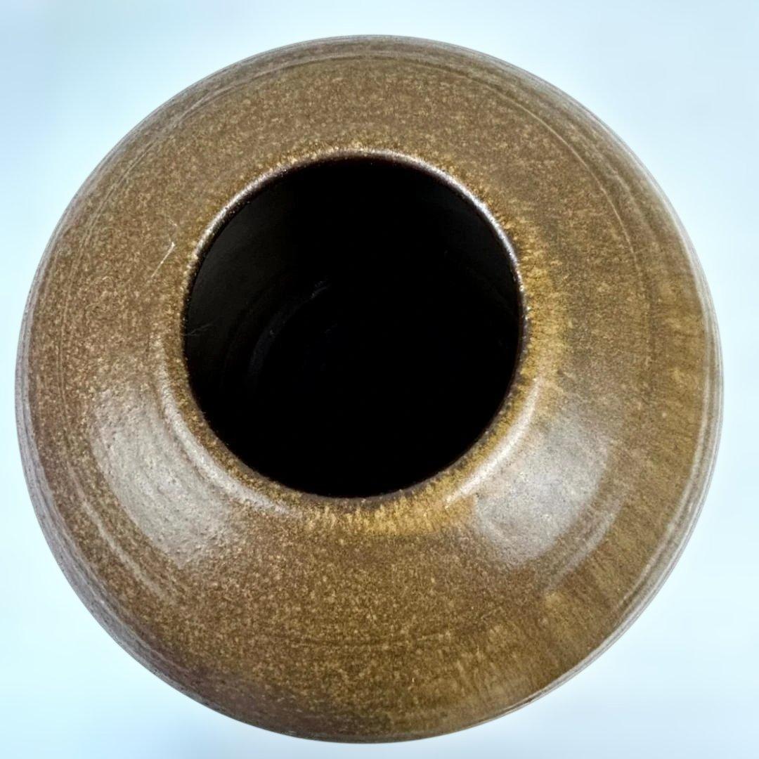 備前焼　末石高仙　代表作『春宵』　大壺　共箱入り