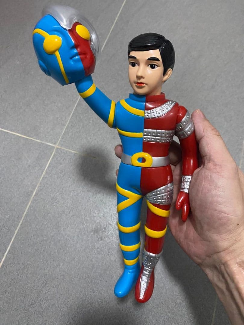 在庫最後 人造人間キカイダー ソフビ 黄色の目 25cm