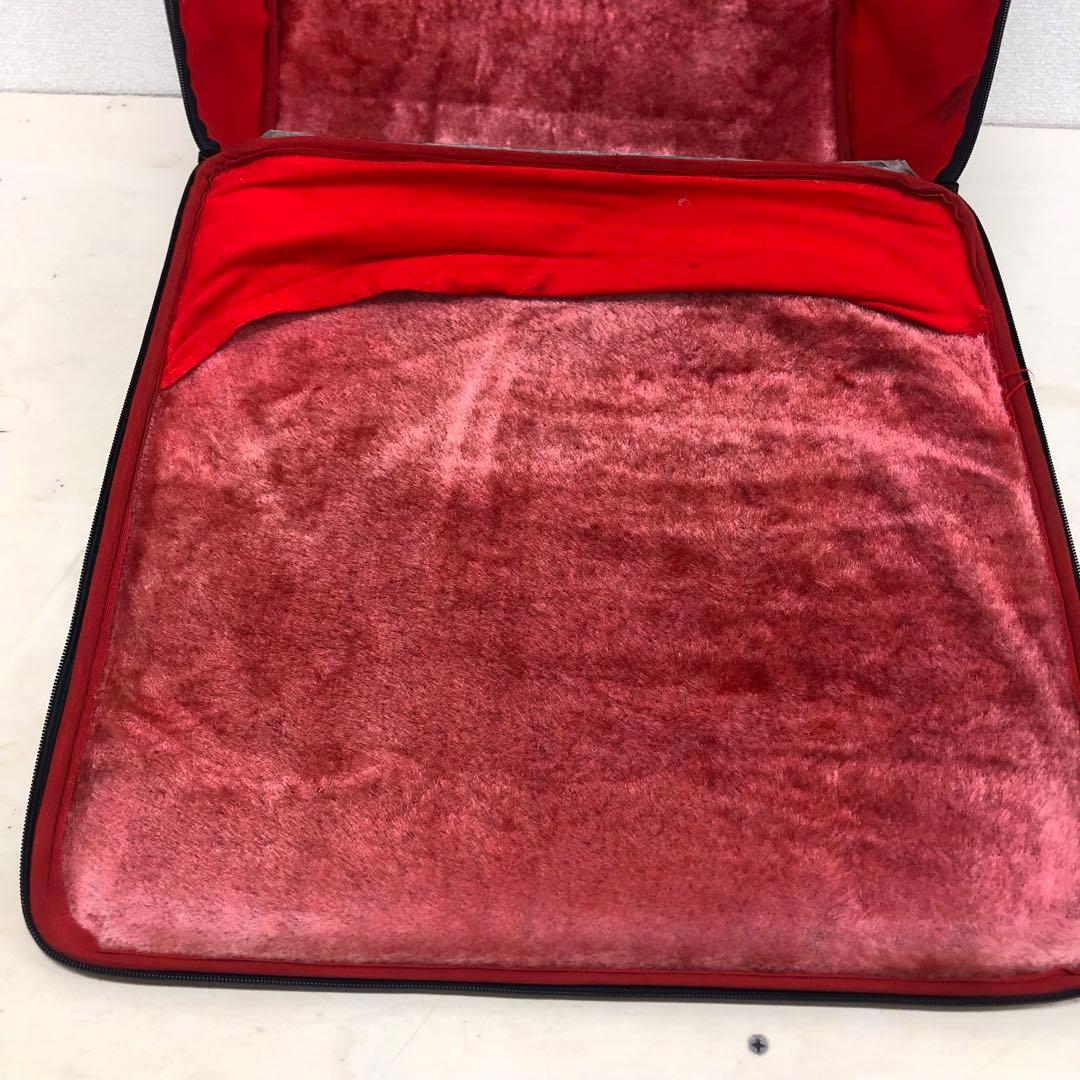 【レア】YAMAHA ヤマハ アコーディオン レッド 34鍵 80ボタン 赤