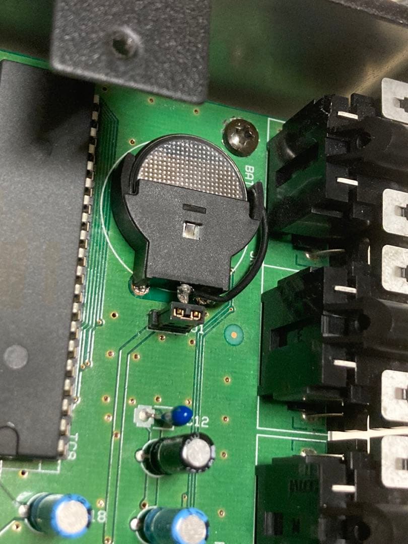 動作品! YAMAHA MU80 MIDI 音源モジュール 電池ソケット化済