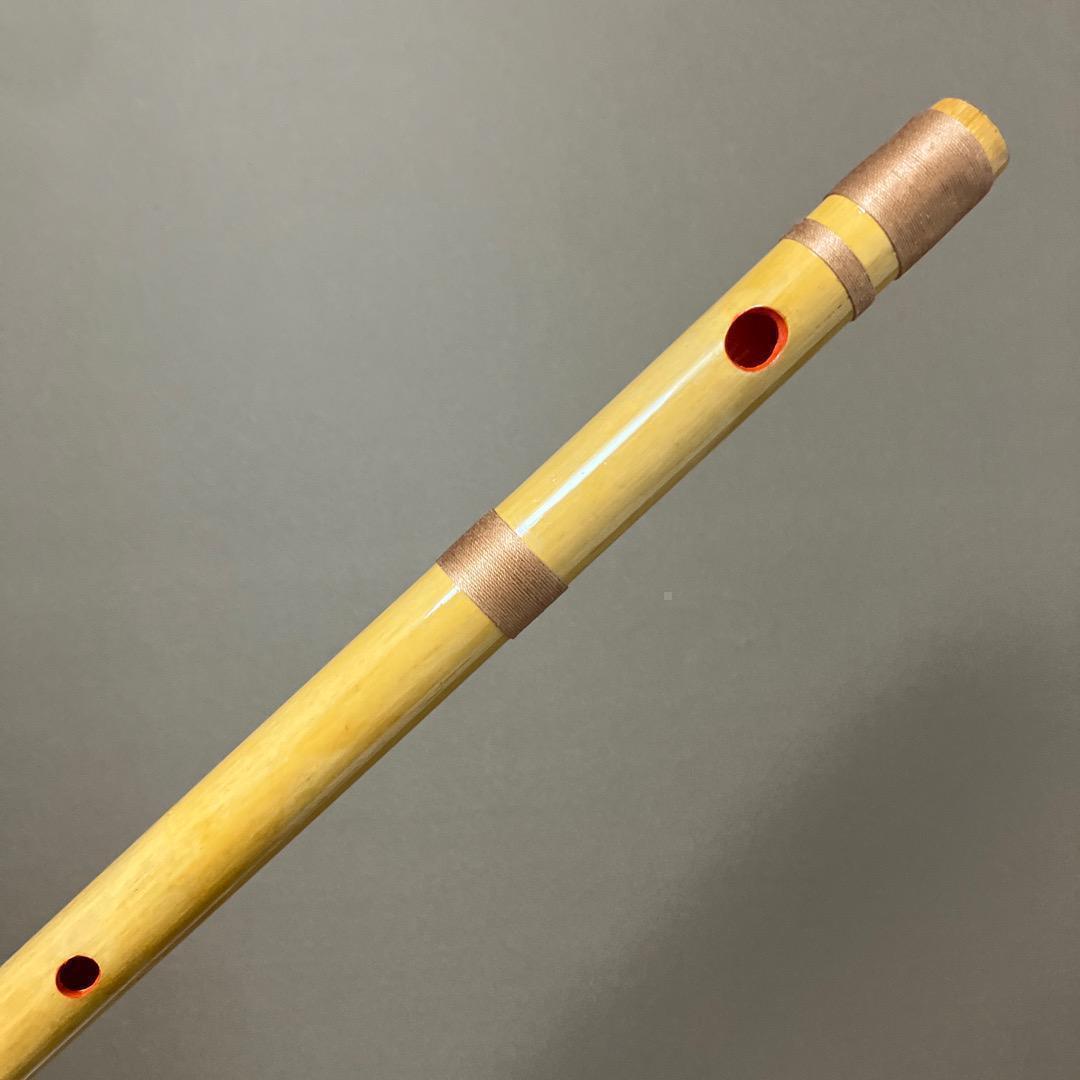 【二本調子 F#管】MR2-13　唄物　ドレミ調　天地糸巻西洋音階　竹笛