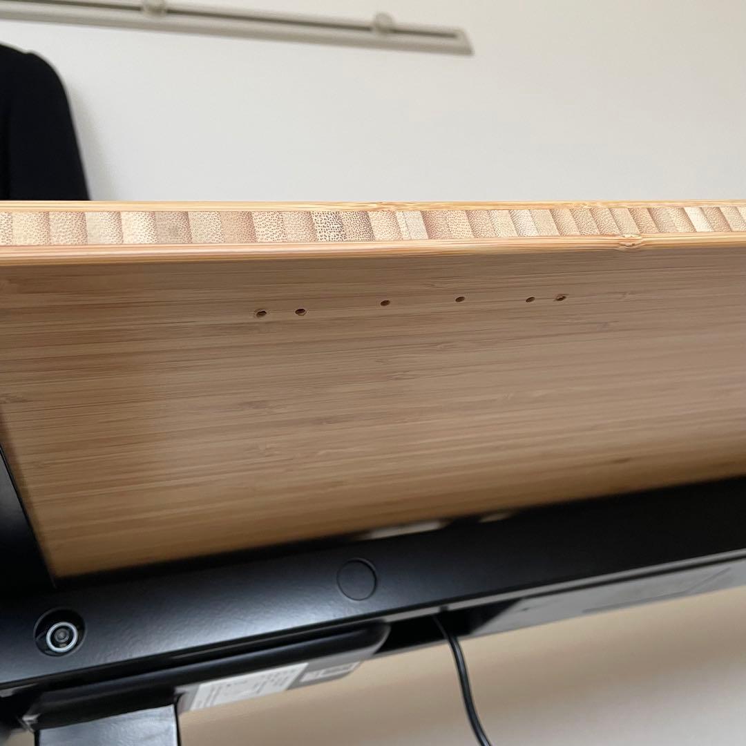 FLEXISPOT スタンディングデスク 電動式昇降デスク EJ2 バンブー天板