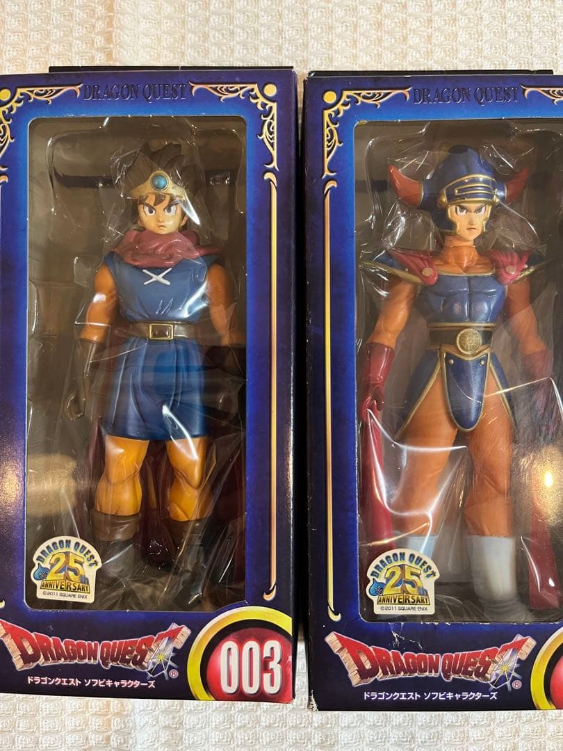 ドラゴンクエスト Ⅰ Ⅱ Ⅲ Ⅳ Ⅴ Ⅵ ソフビキャラクターズ　主人公　勇者