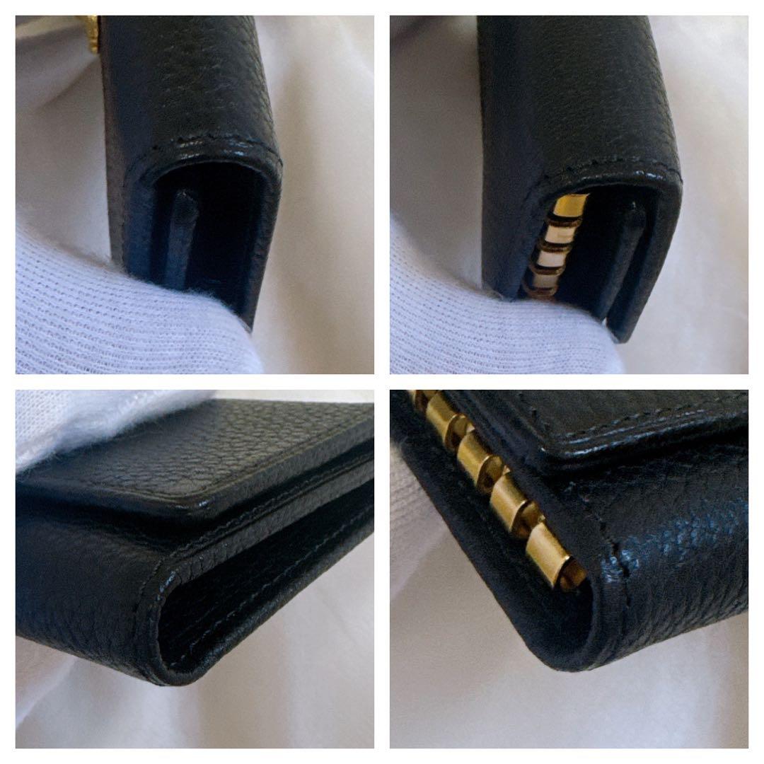 ✨超希少 極美品✨ ジャンニヴェルサーチ キーケース 6連 メデューサ ブラック