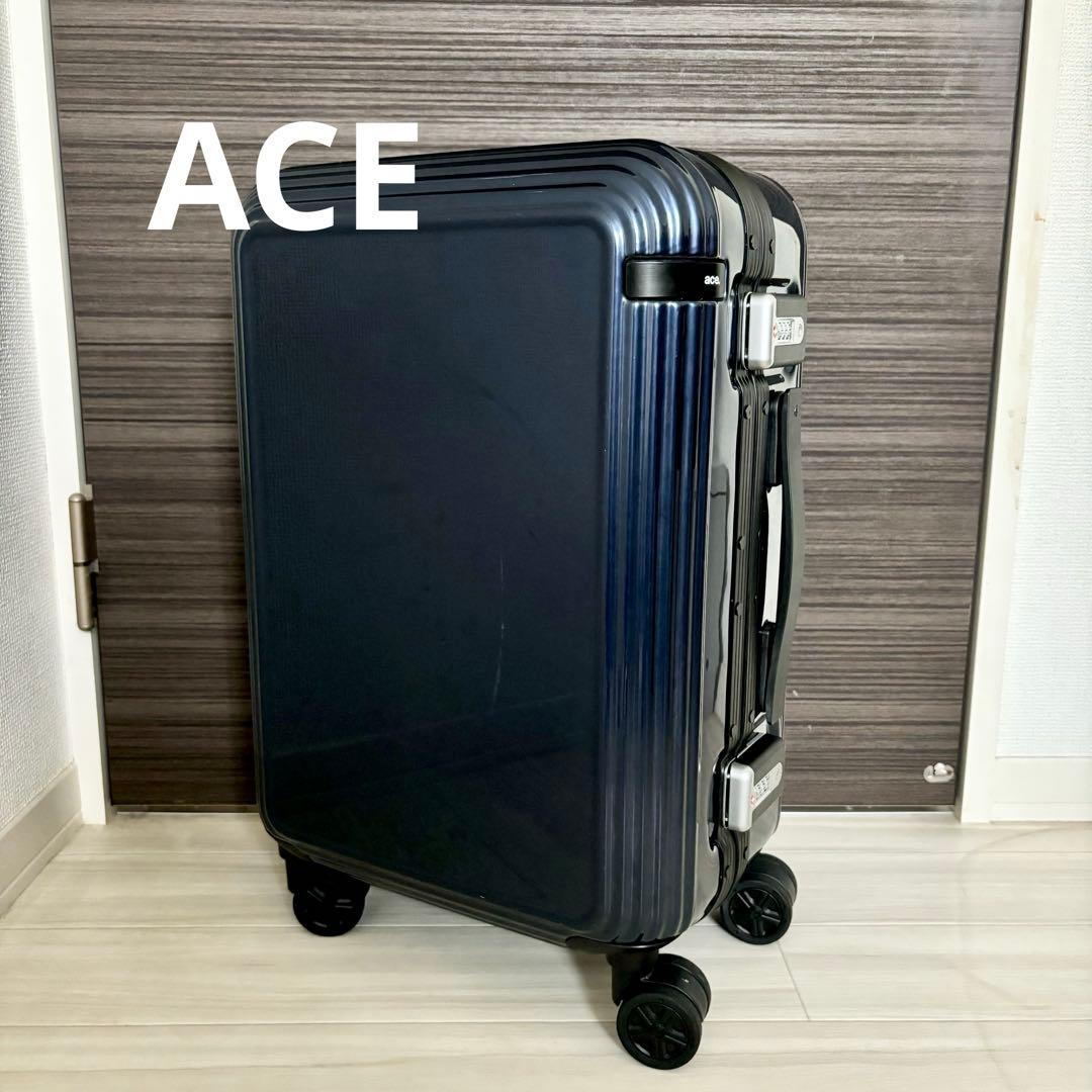 ACE スーツケース 32リットル ネイビー　紺色