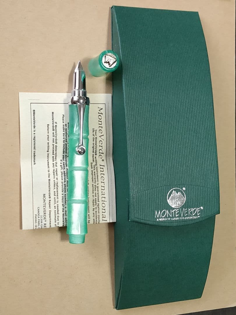 万年筆　モンテベルデ　ラグーナ