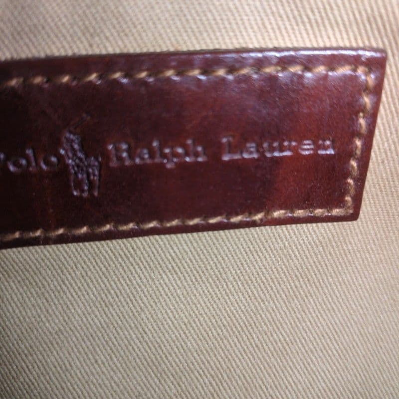 美品　ポロラルフローレン　ヴィンテージ　ミニボストン　ハンドバッグ