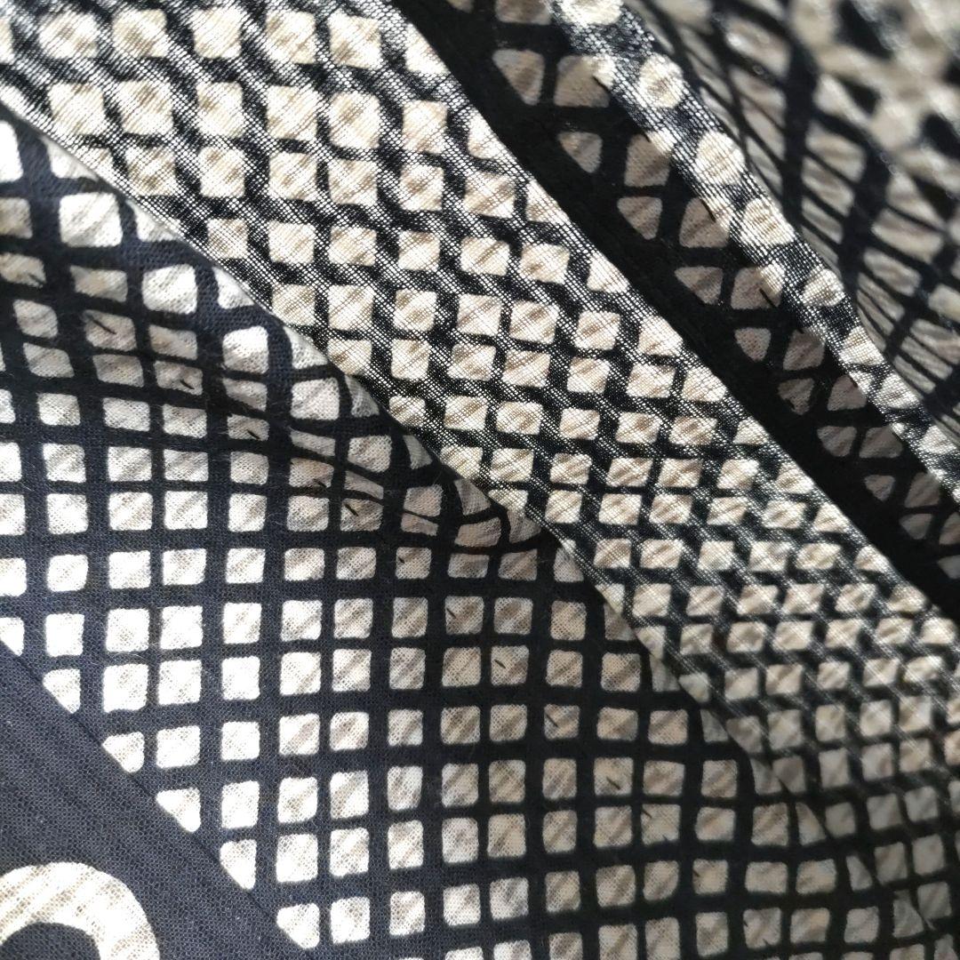 浴衣　かまわぬ　綿絽　ゆかた