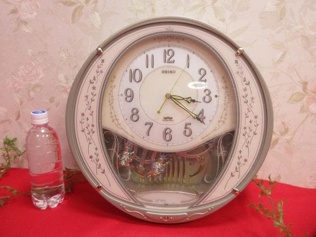 ヒロコ10OL1268SEIKO 壁掛け時計電波時計AM226G メロディ