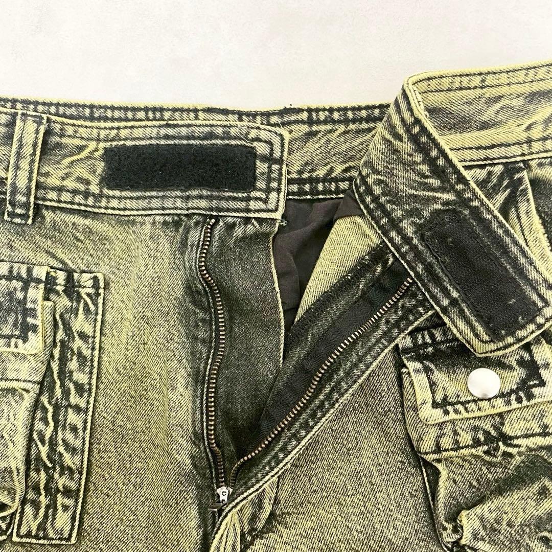 y2k❤️ DIESEL マルチポケット カーゴ ハーフパンツ