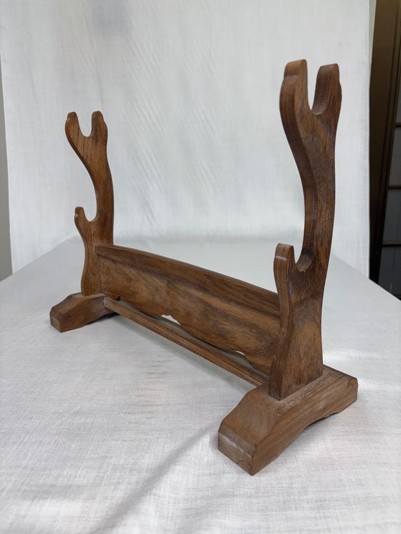 刀掛け 2本掛け 刀置き 武具