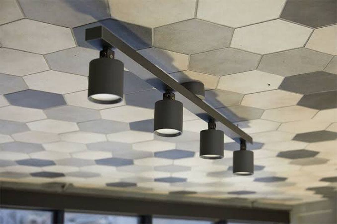 【美品】アートワークスタジオ/ダウンライト/グリッド4/グレー/シルバー