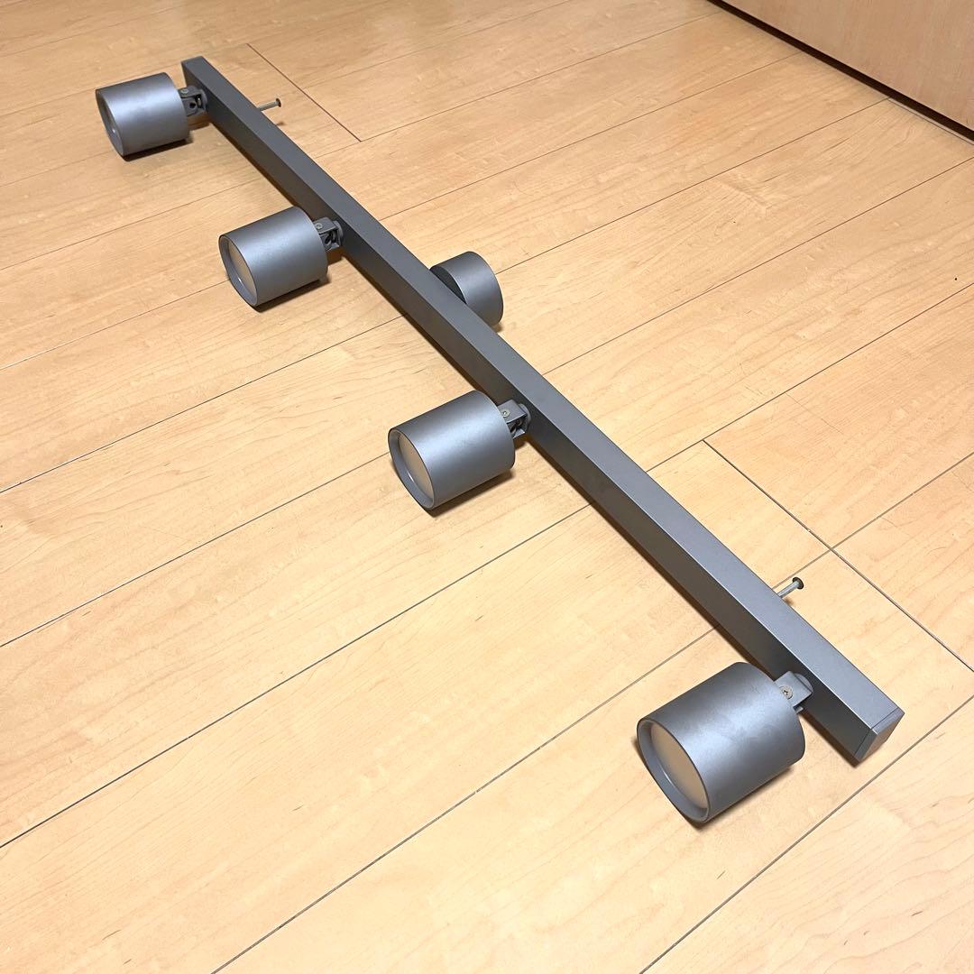 【美品】アートワークスタジオ/ダウンライト/グリッド4/グレー/シルバー