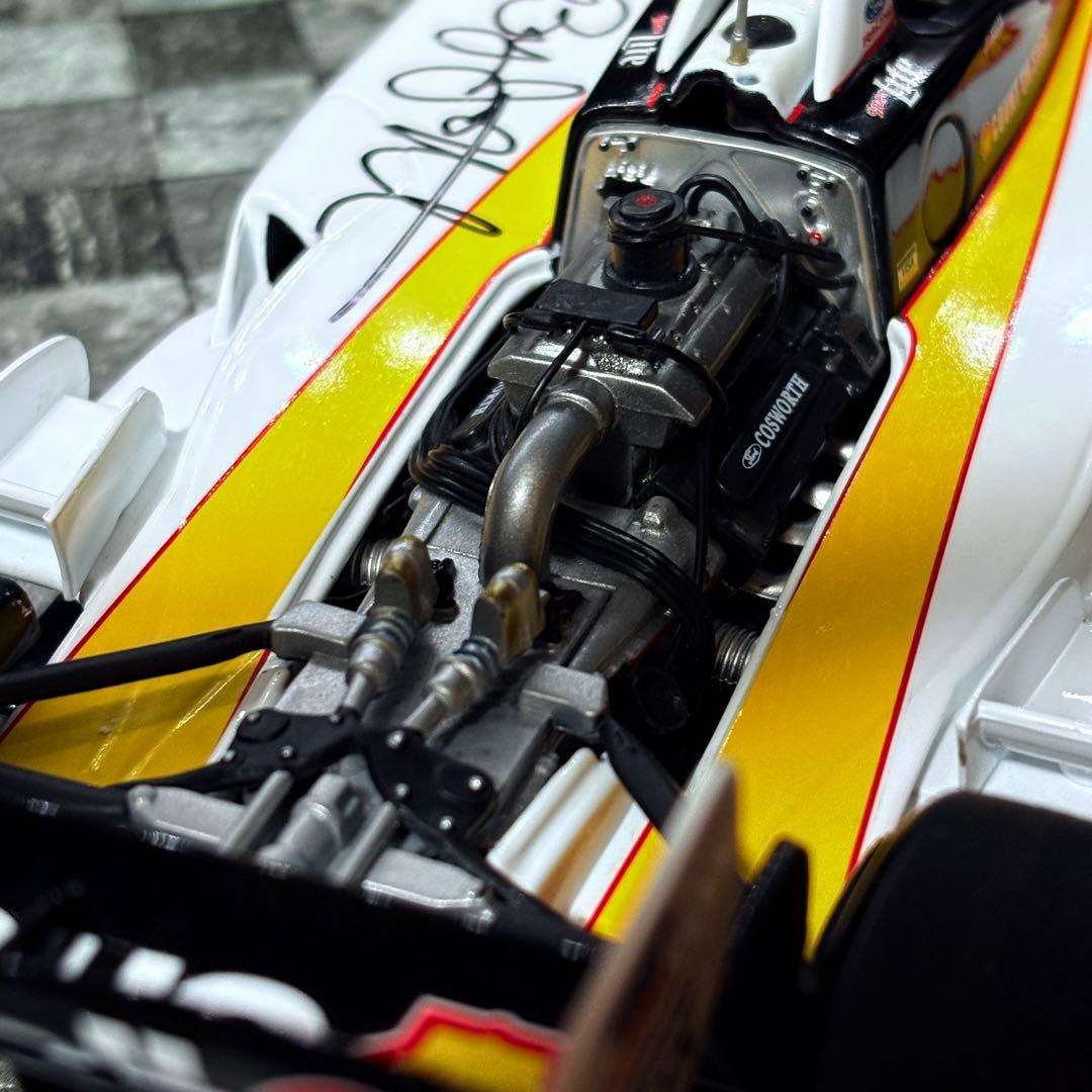 ブライアン・ハータ サイン入り 1/18 Action レイナード 99i