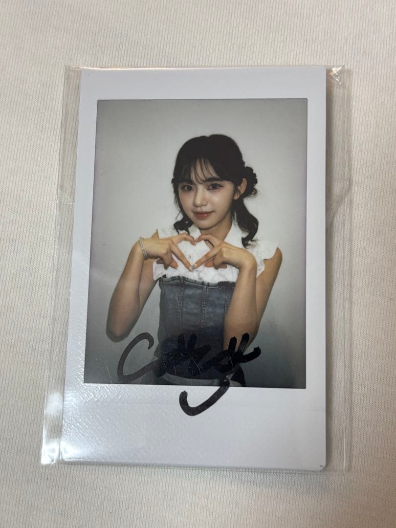 ⭐︎最終値下げ中⭐︎ME:I 加藤心サイン入りチェキ