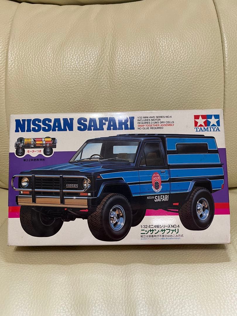 ラスト一台　35年前絶版　小鹿タミヤ　ミニ四駆　ニッサンサファリ