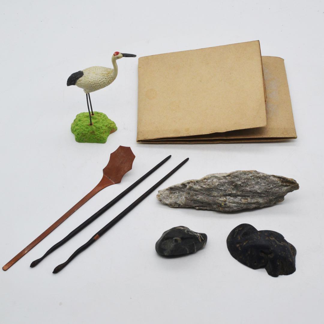 大正〜昭和初期　盆石道具　盆景　盆栽　砂箪笥　レトロ