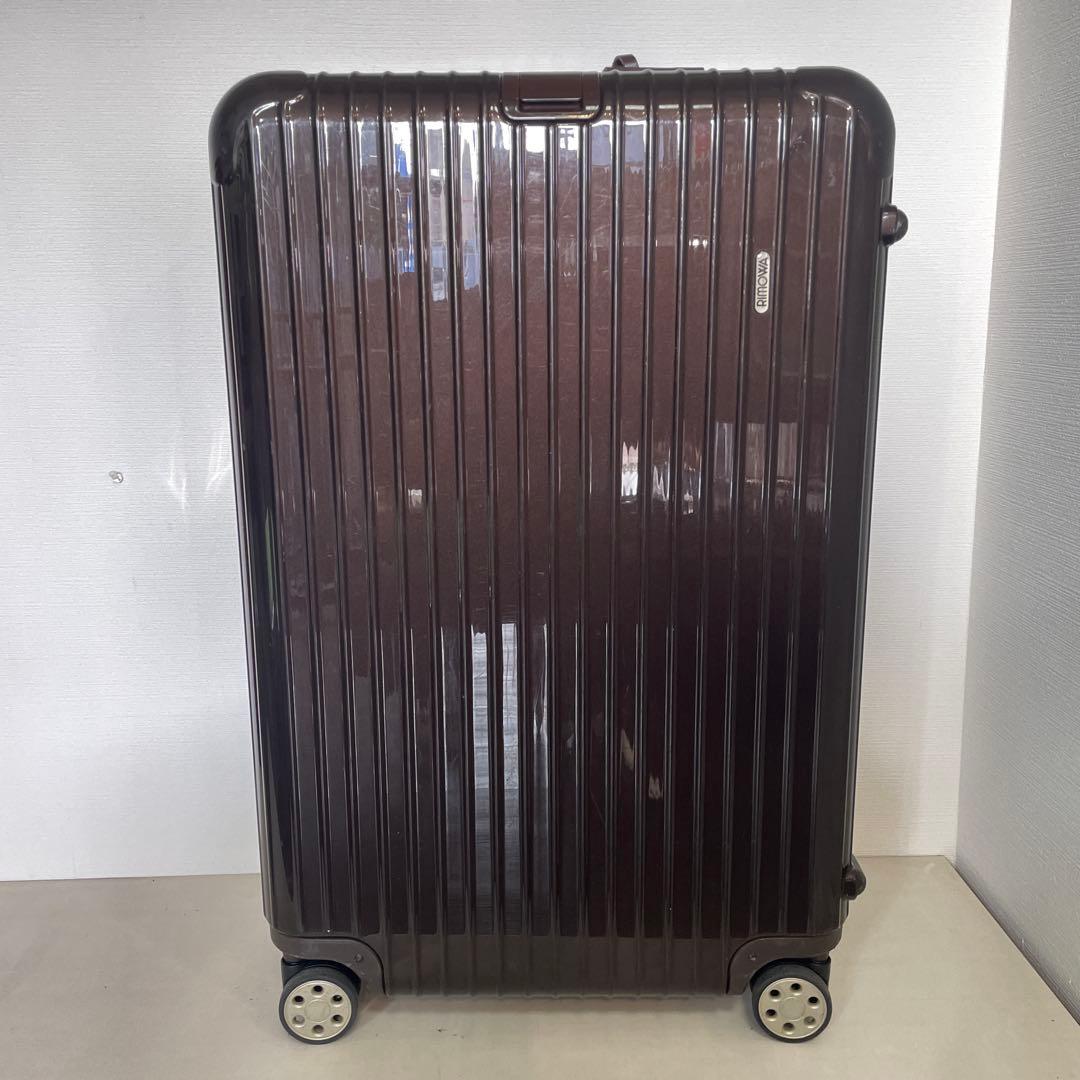 極美品 RIMOWA リモワ サルサデラックス ブラウン 87L 4輪
