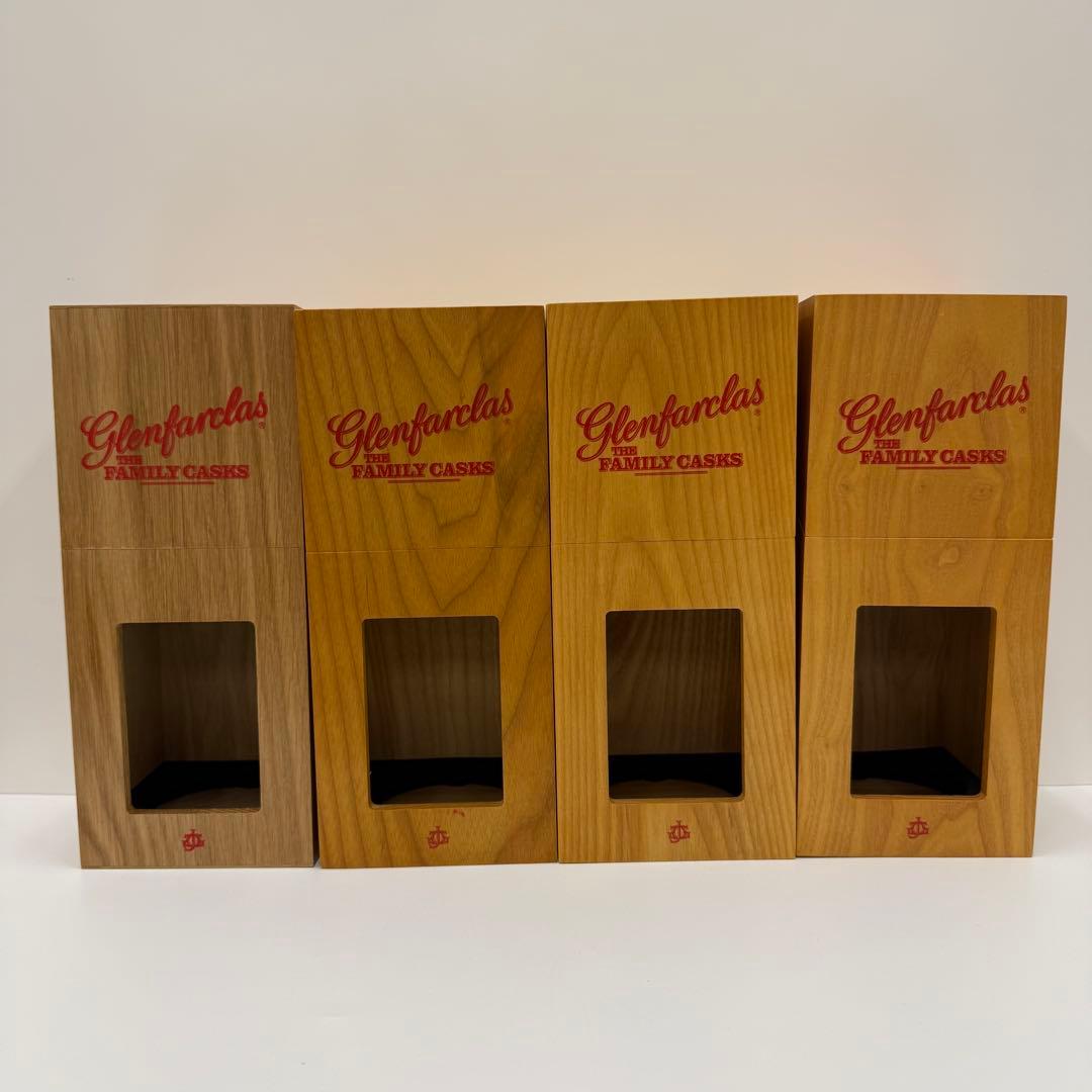 グレンファークラス　木箱　空箱　4個セット