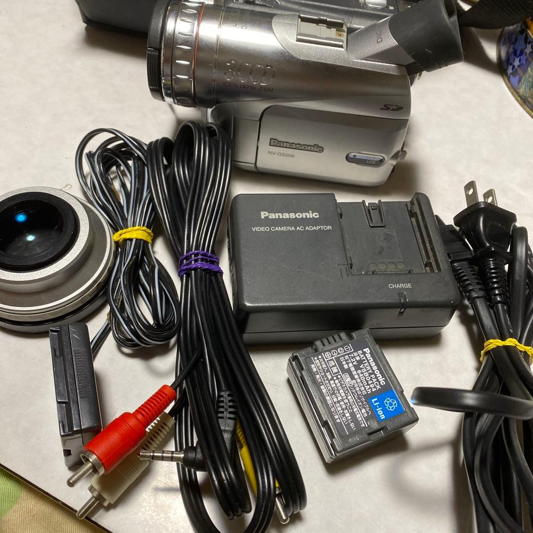 動作品　Panasonic miniDVビデオカメラ NV-GS200 ③