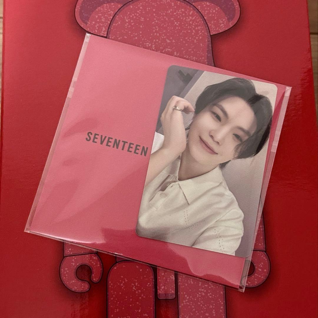 SEVENTEEN ベアブリック WOOZI ウジ トレカ