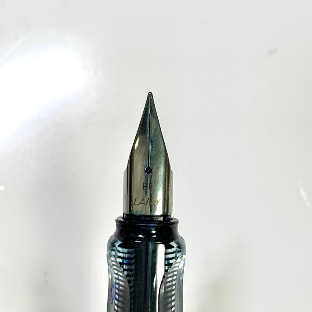 LAMY Safari 万年筆 スケルトン コンバーター ペン先 EF