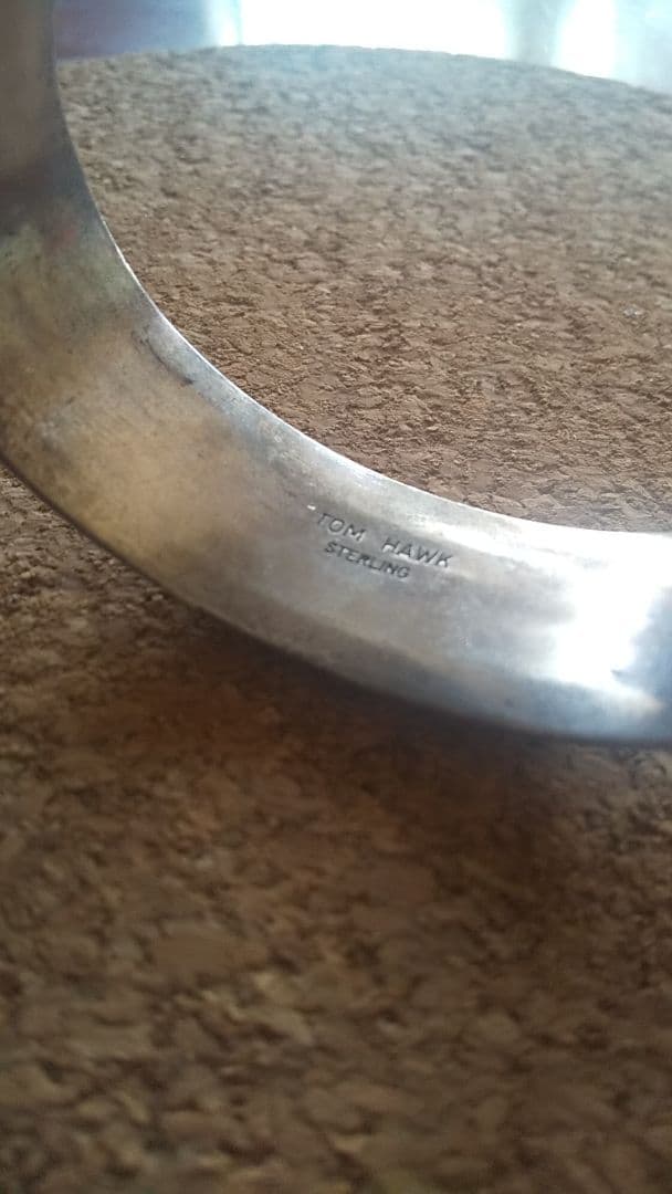 TOM HAWK　バングル　STERLING　トムホーク　4line