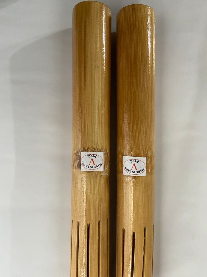 【美品】フラダンス 楽器 プイリ 50cm／竹製 パーカッション