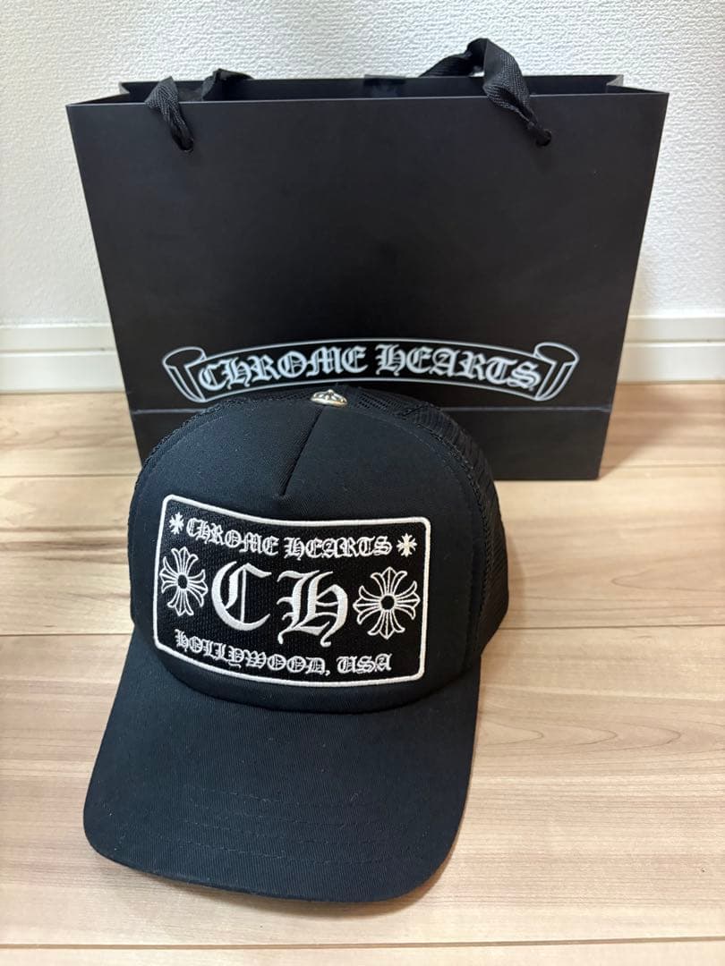 美品　確実正規品　クロムハーツ メッシュキャップ