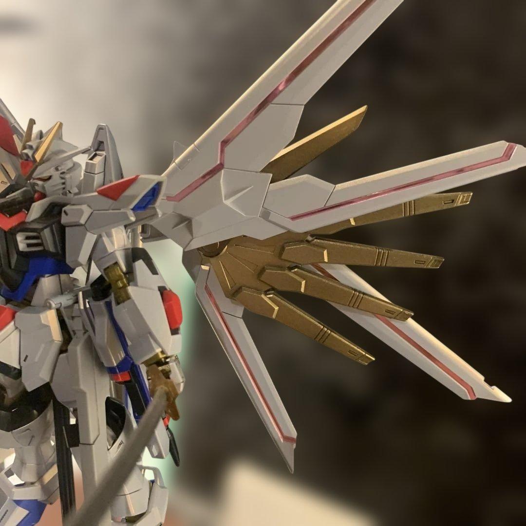 HG マイティーストライクフリーダム　塗装完成品