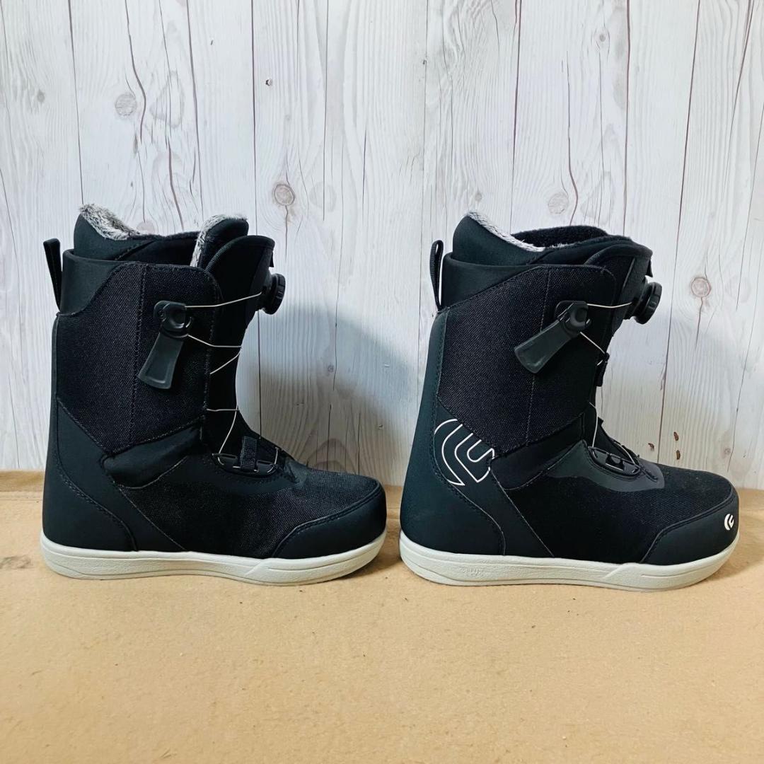 【美品】FLUX スノーボードブーツ FL-BOA 26.0cm ブラック