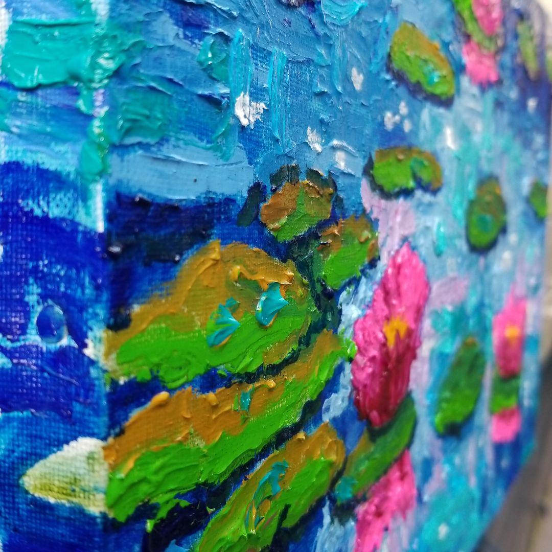 油絵　 専用　睡蓮　抽象画