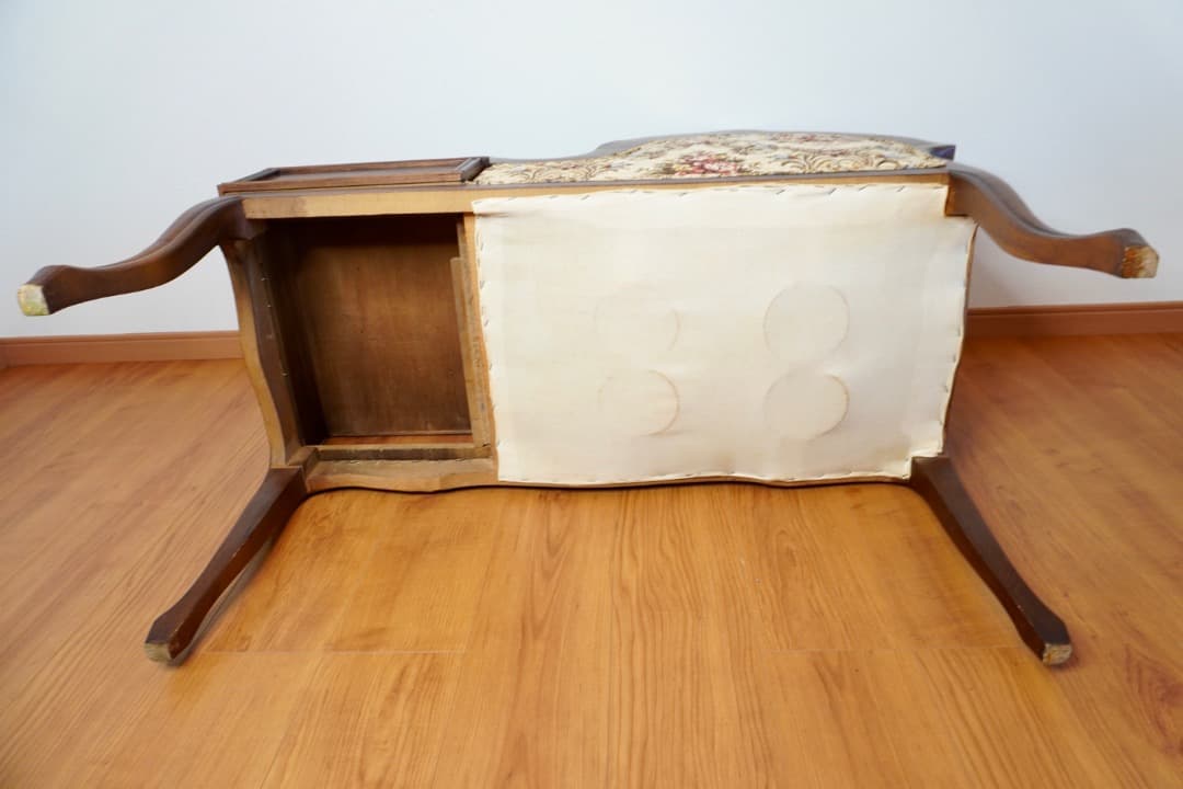 イタリア アンティーク テレフォンベンチ ベンチソファ