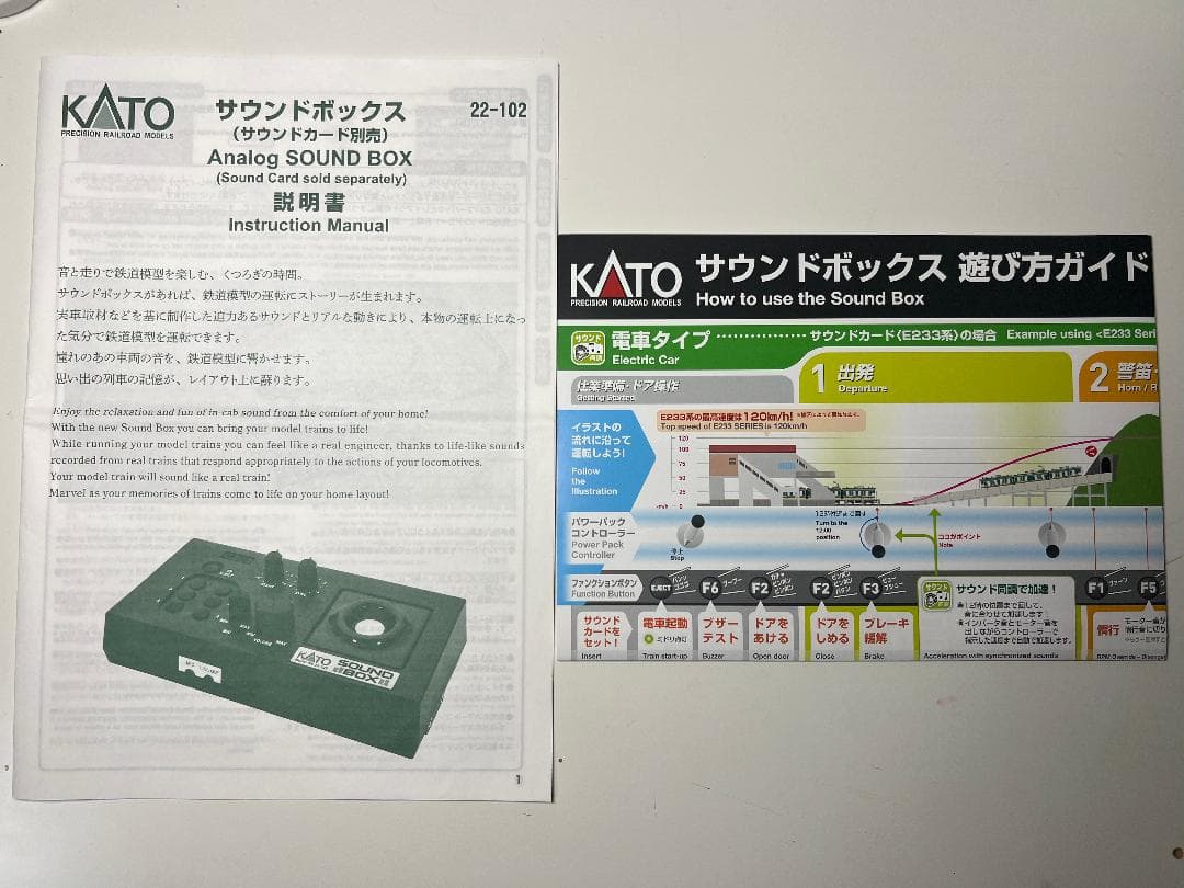 KATO 22-102 サウンドボックス（京急2100形 サウンドカード付属）