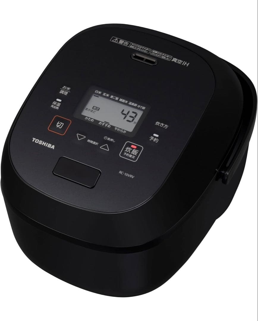 東芝 炊飯器 RC-10VRV 5.5合炊き 真空IH 銅かまど丸釜