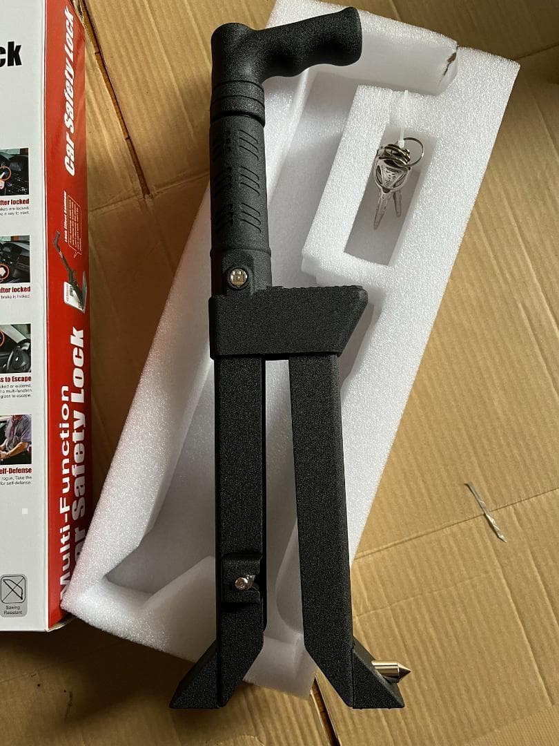 自動車 盗難防止 ブレーキペダル ロック　即日発送