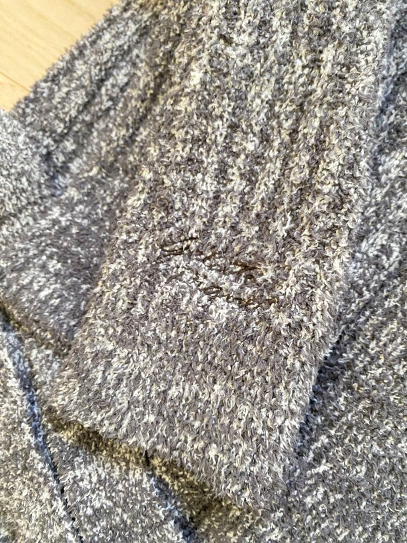 美品　ジェラートピケ　ニット　セットアップ　グレー　ネイビー