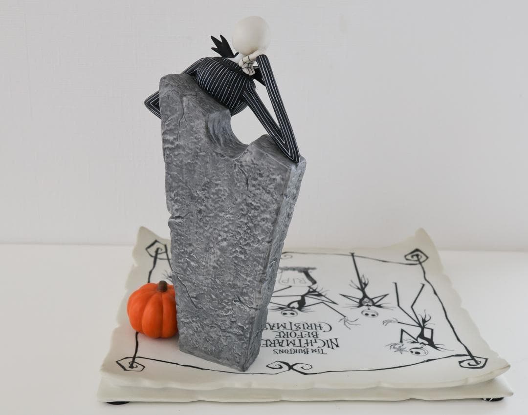 【限定350】ナイトメアビフォアクリスマス　ジャック　陶器製フィギュア