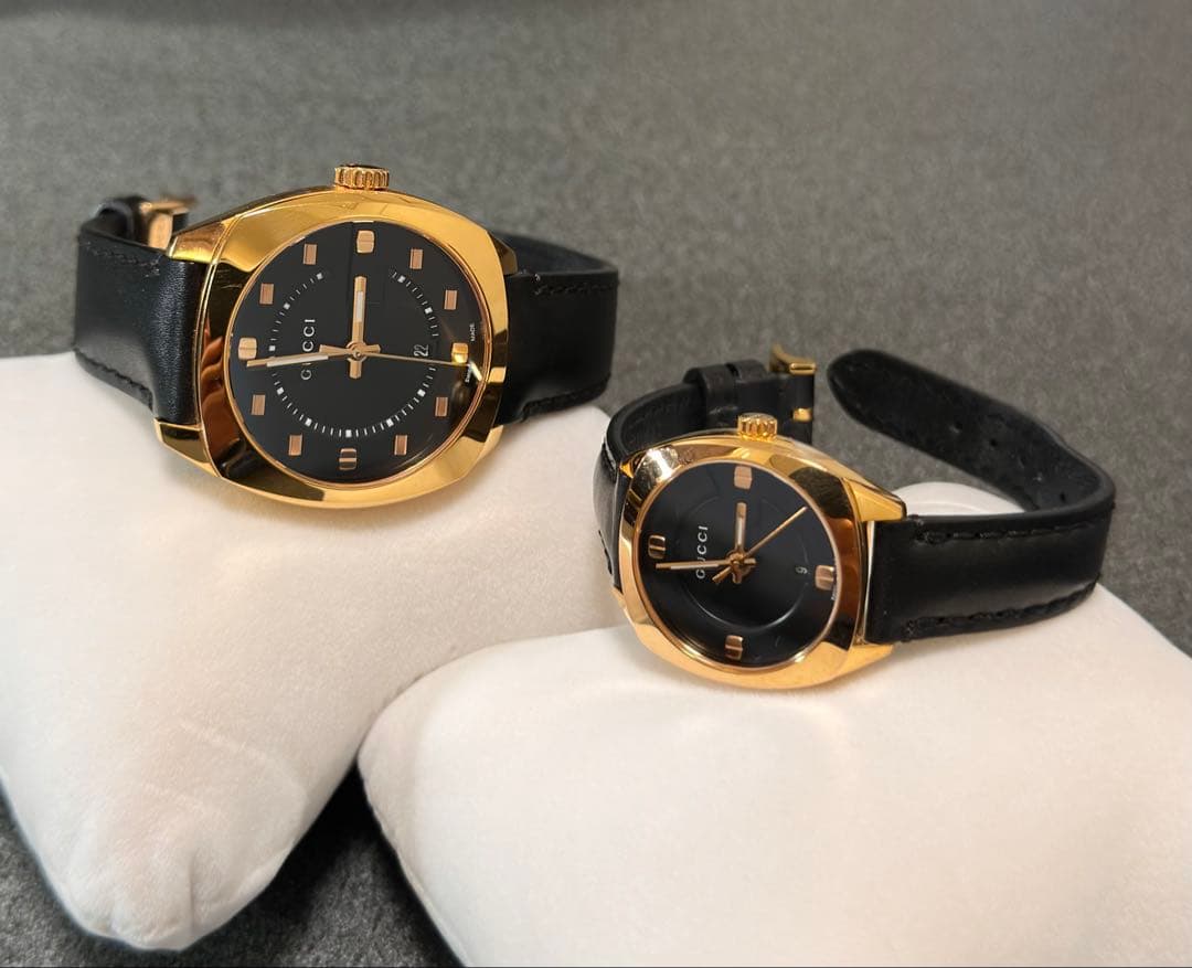GUCCI ペア時計 142.3 (メンズ) 142.5 (レディース)
