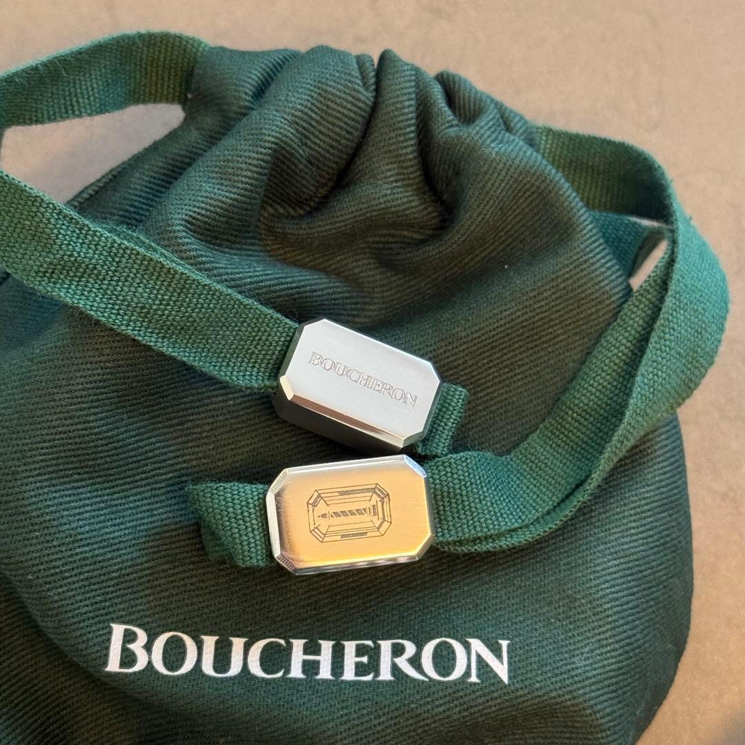 ブシュロン　ペアリングケース 空箱・巾着セット