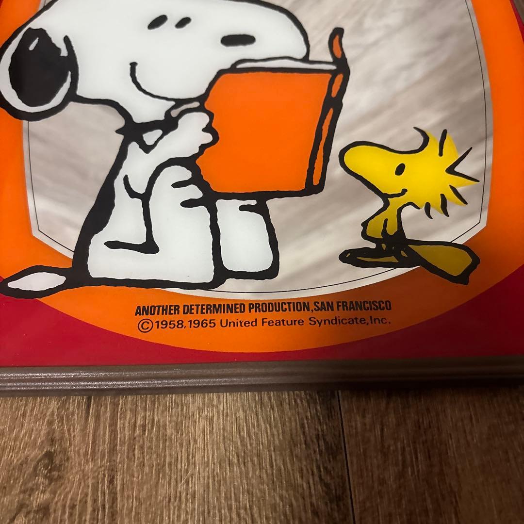 昭和レトロ/スヌーピー /鏡/パブミラー/雑貨/アンティーク/1958 1965